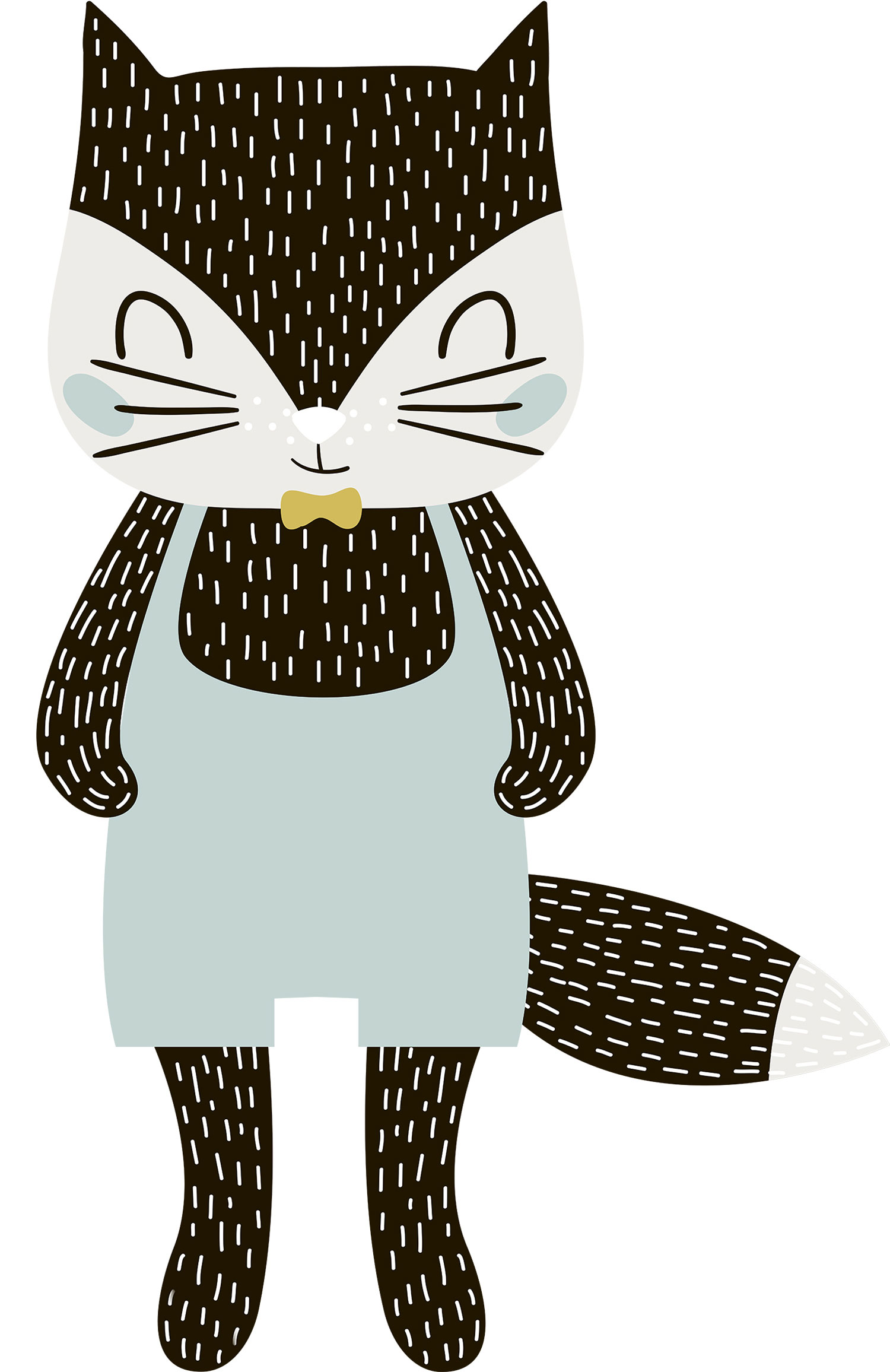 Předklížená vliesová tapeta na zeď, dekorace Kočka, PLC004, Platinum Shapes, Decoprint