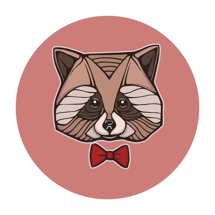 Předklížená vliesová tapeta na zeď, dekorace Mýval, PLC006, Platinum Shapes, Decoprint