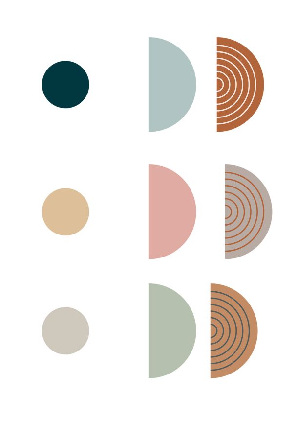 Předklížená vliesová variabilní dekorace na zeď, PLC042, Platinum Shapes, Decoprint