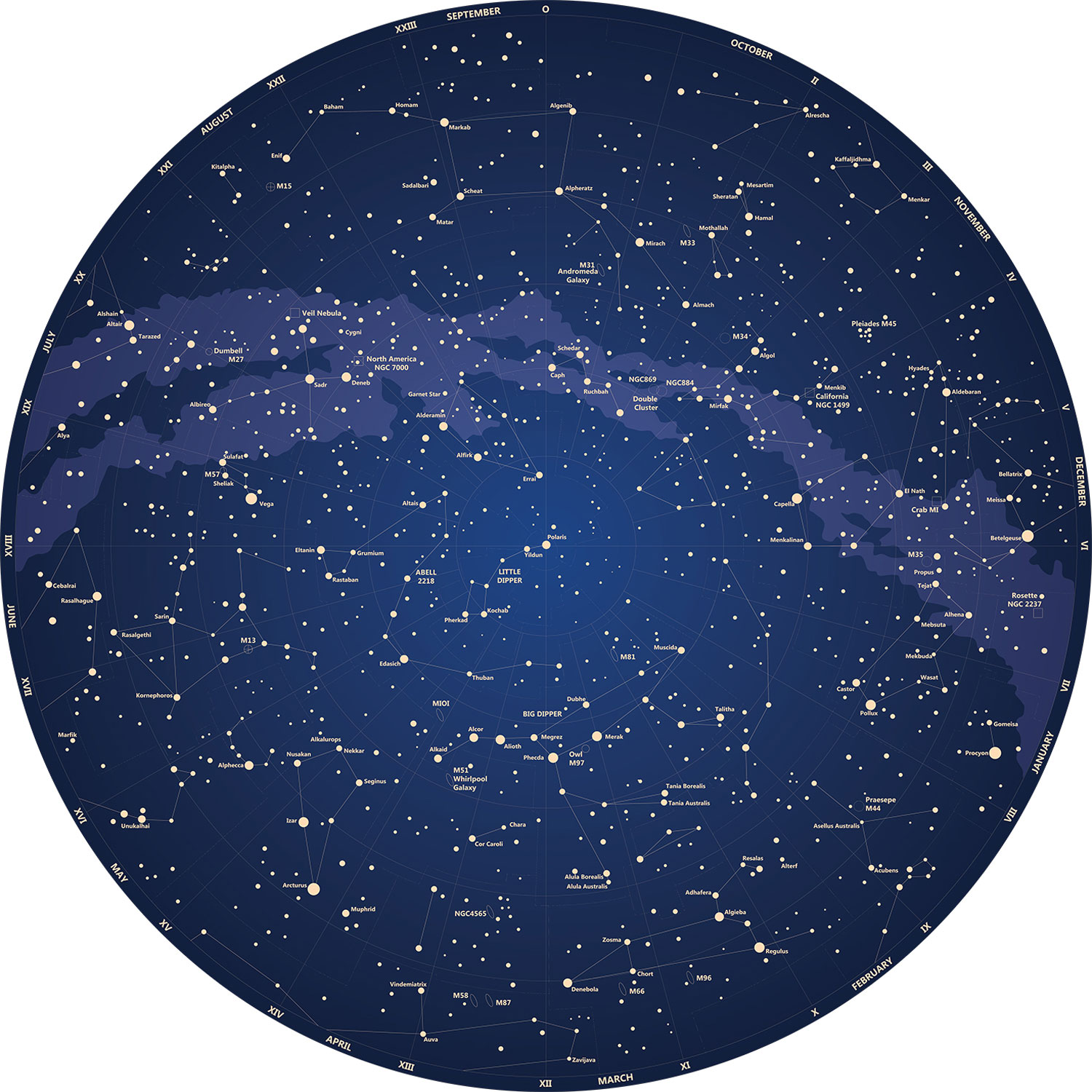 Předklížená vliesová tapeta na zeď, dekorace Vesmír, PLC043, Platinum Shapes, Decoprint