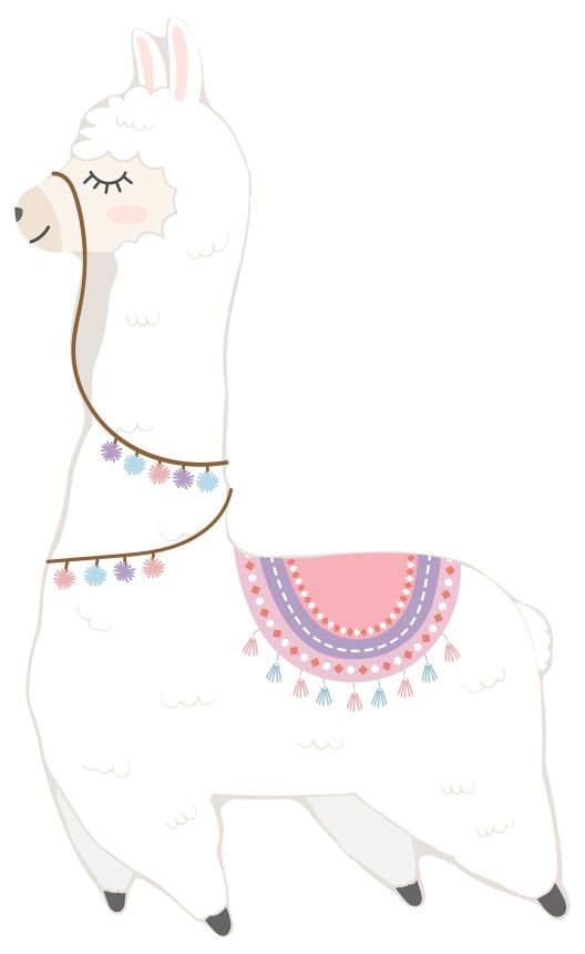 Předklížená vliesová tapeta na zeď, dekorace Lama, PLC054, Platinum Shapes, Decoprint