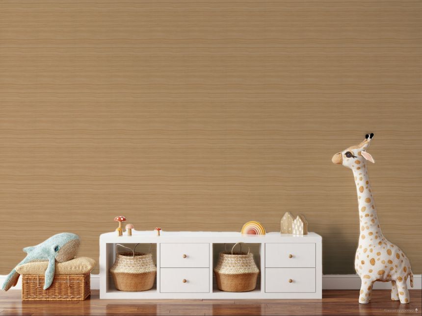 Okrově-zlatá strukturovaná vliesová tapeta na zeď CU1005, Cumaru, Grandeco