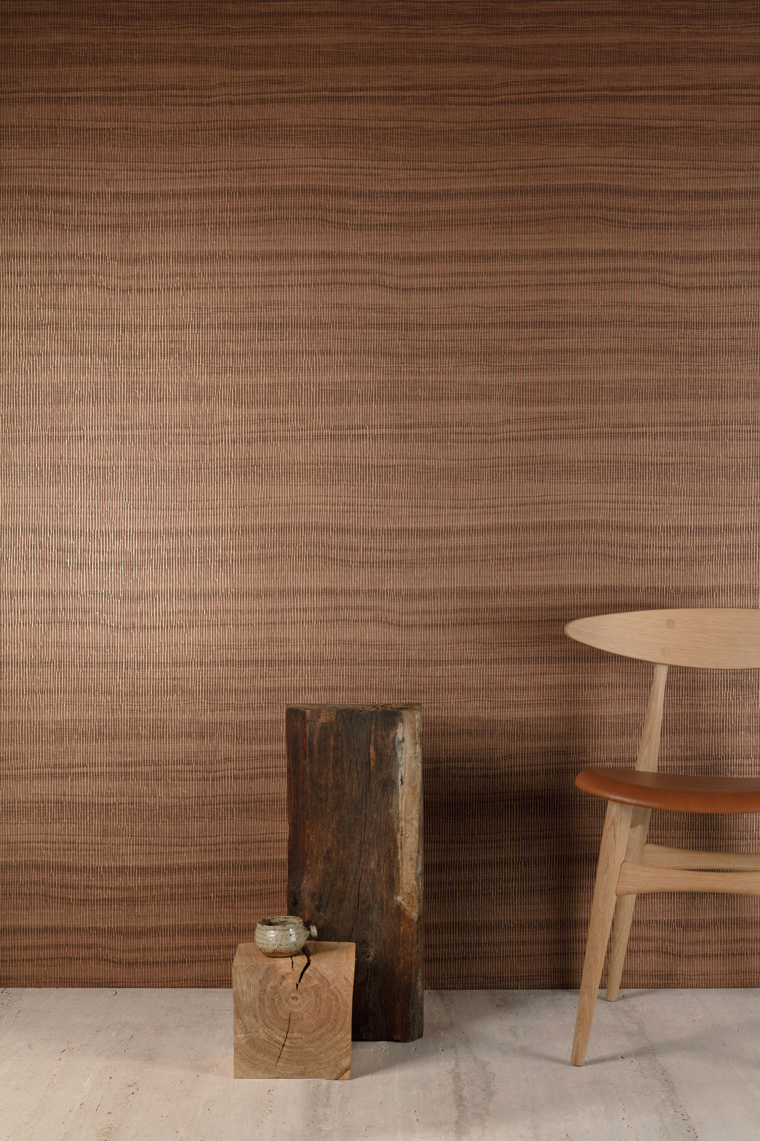 Hnědo-zlatá strukturovaná vliesová tapeta na zeď CU1008, Cumaru, Grandeco