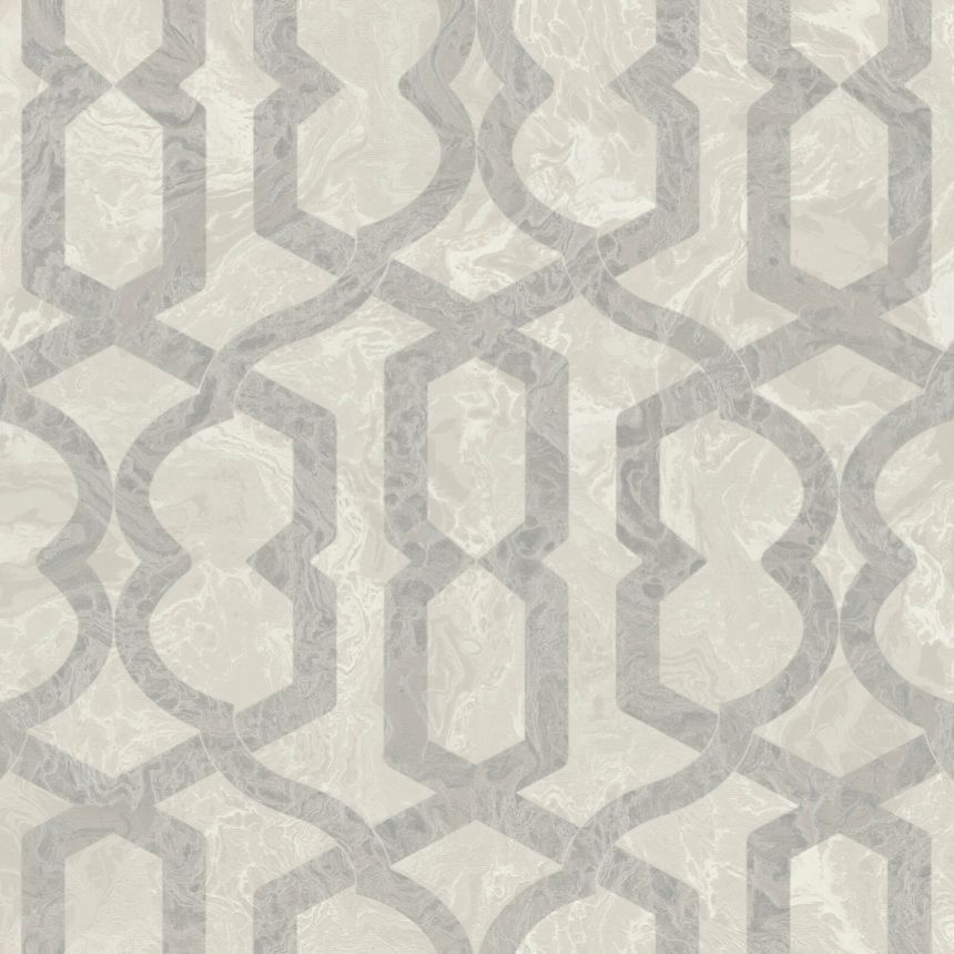 Luxusní  geometrická mramorovaná tapeta, M69916, Splendor, Zambaiti Parati