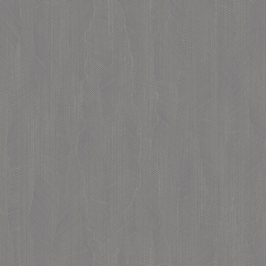 Luxusní šedo-stříbrná geometrická vliesová tapeta na zeď, Z54543, Fuksas, Zambaiti Parati