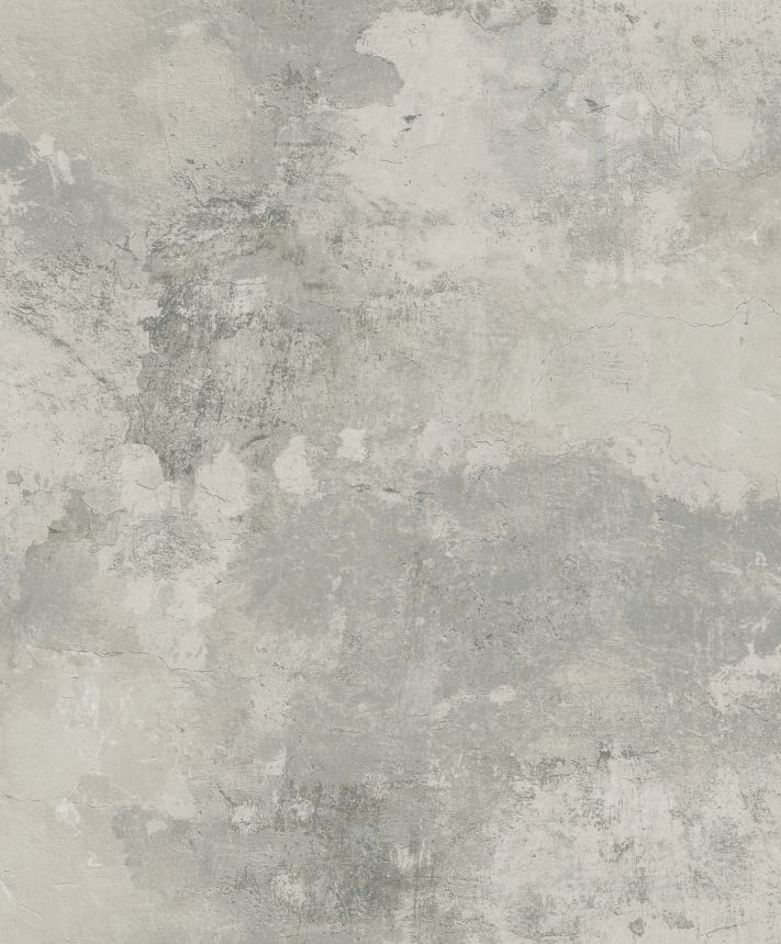 Šedá vliesová tapeta na zeď, imitace betonu,  A63101, Vavex 2025