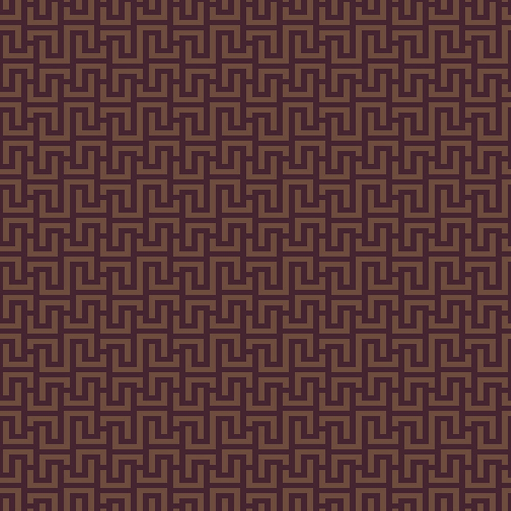 Geometrická vliesová tapeta na zeď BO23080, Meander, Bohème, Decoprint