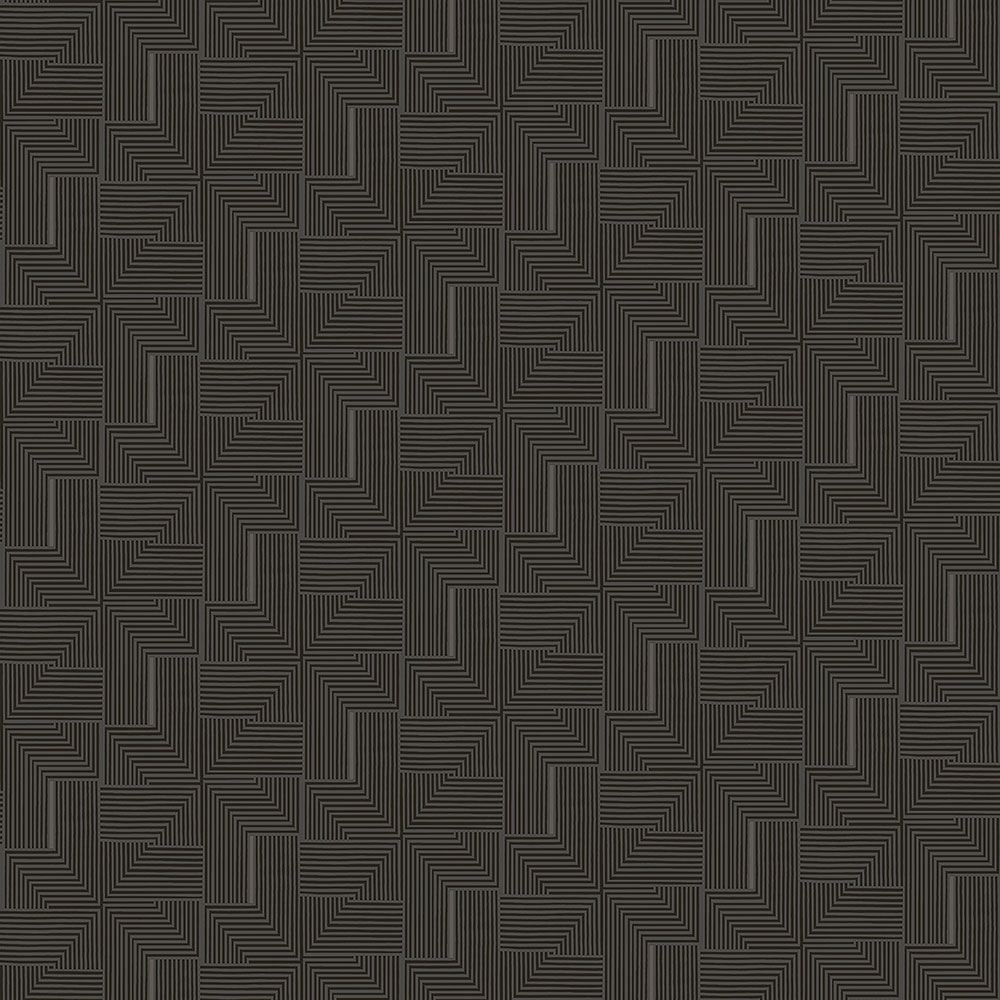 Geometrická vliesová tapeta na zeď BO23064, Labyrinth, Bohème, Decoprint