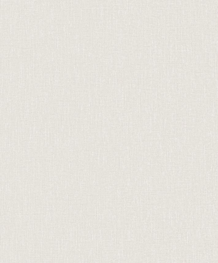 Bílo-šedá vliesová tapeta na zeď, imitace látky, AT1004,Atmosphere, Grandeco