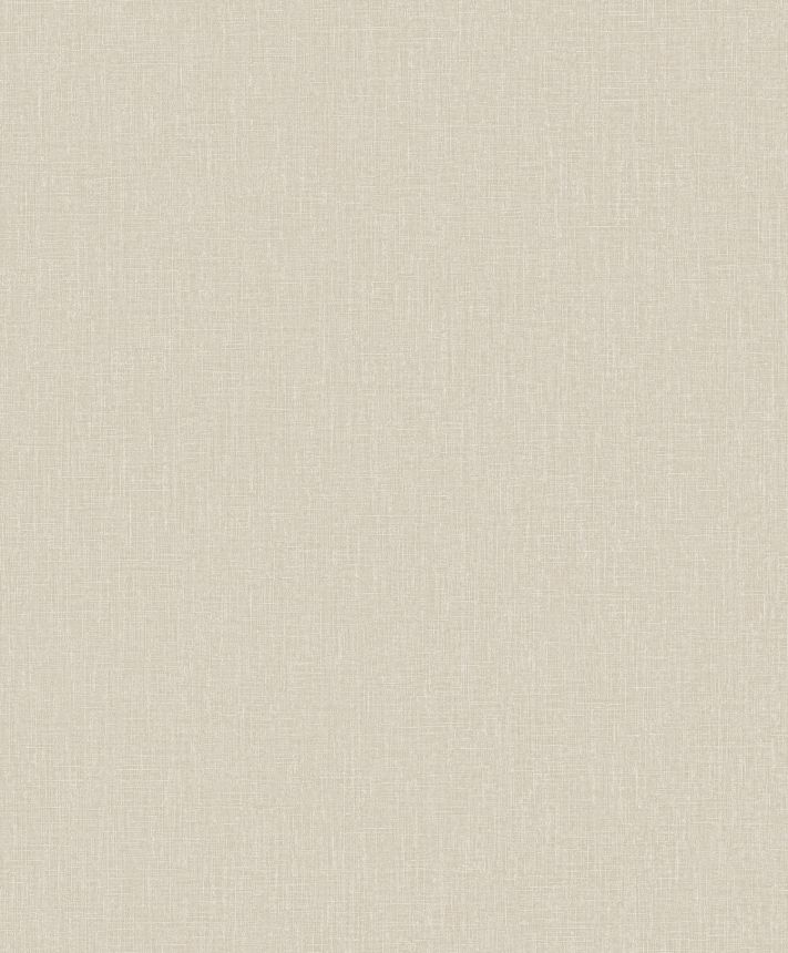 Béžová vliesová tapeta na zeď, imitace látky,  AT1005, Atmosphere, Grandeco