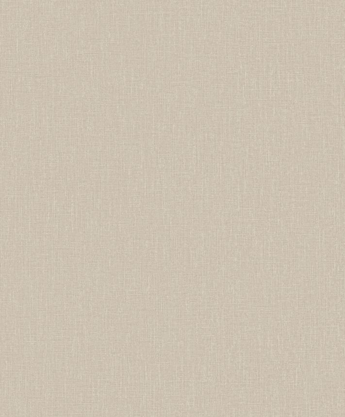 Tmavě béžová vliesová tapeta na zeď, imitace látky,  AT1006, Atmosphere, Grandeco