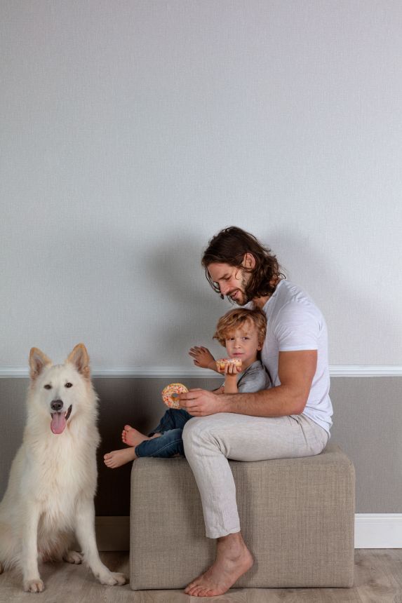 Vliesová tapeta na zeď, zelená, imitace látky, AT1026, Atmosphere, Daydreamers, Grandeco