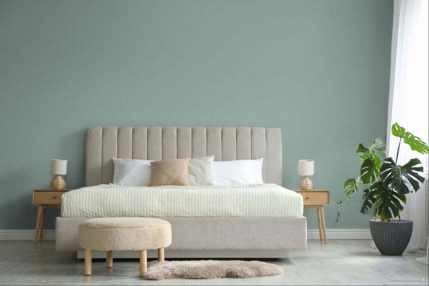 Vliesová tapeta na zeď, zelená, imitace látky, AT1029, Atmosphere, Daydreamers, Grandeco