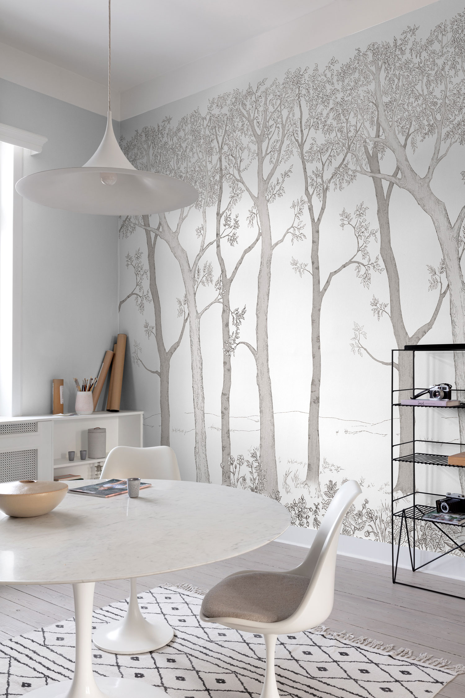 Vliesová fototapeta na zeď, Les, stromy, ML1701, Mural Young Edition, Grandeco