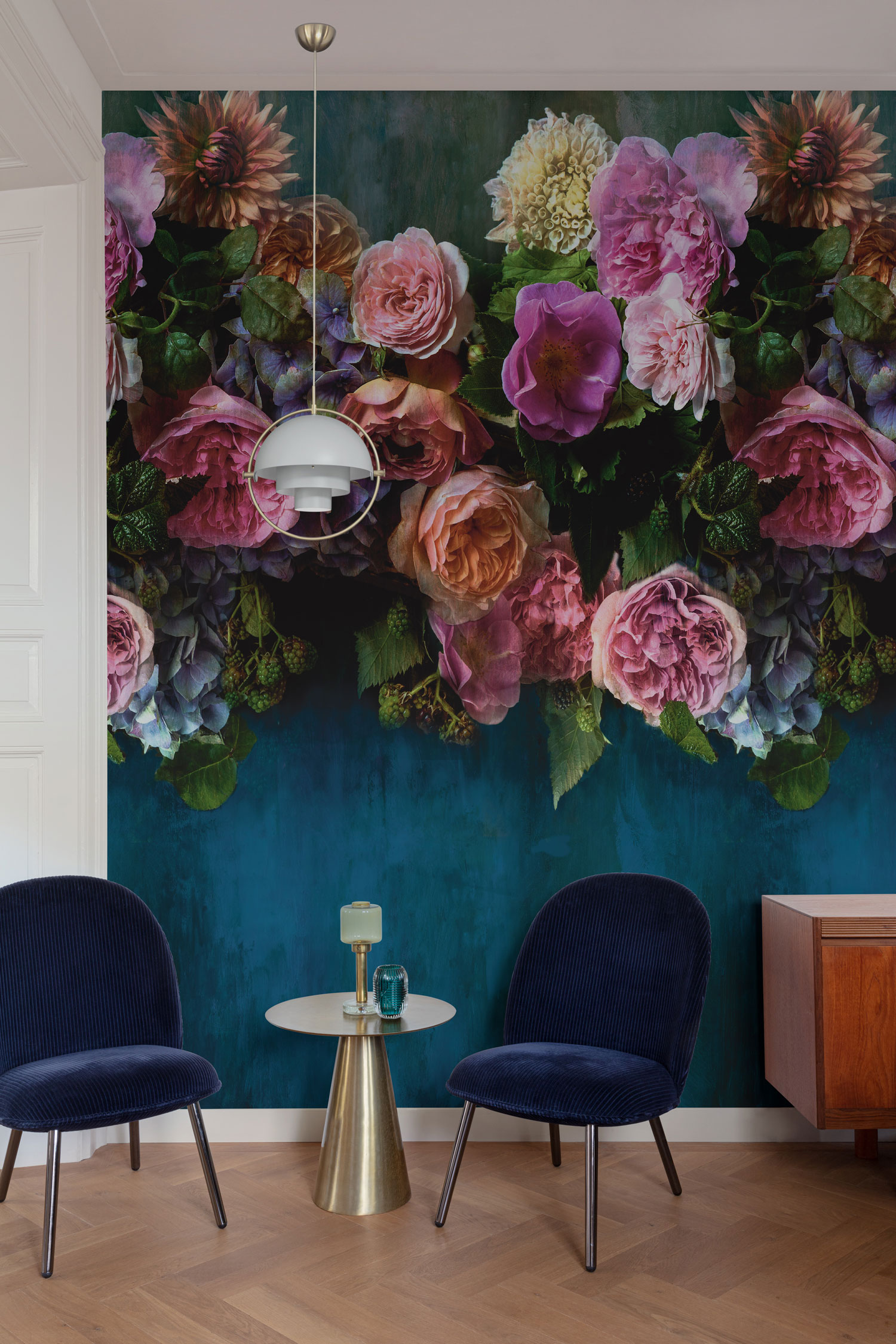 Vliesová květinová fototapeta na zeď, ML6601, Mural Young Edition, Grandeco