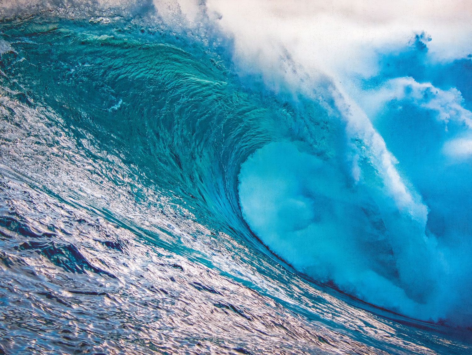 Vliesová fototapeta na zeď, Moře, vlny, ML1301, Mural Young Edition, Grandeco