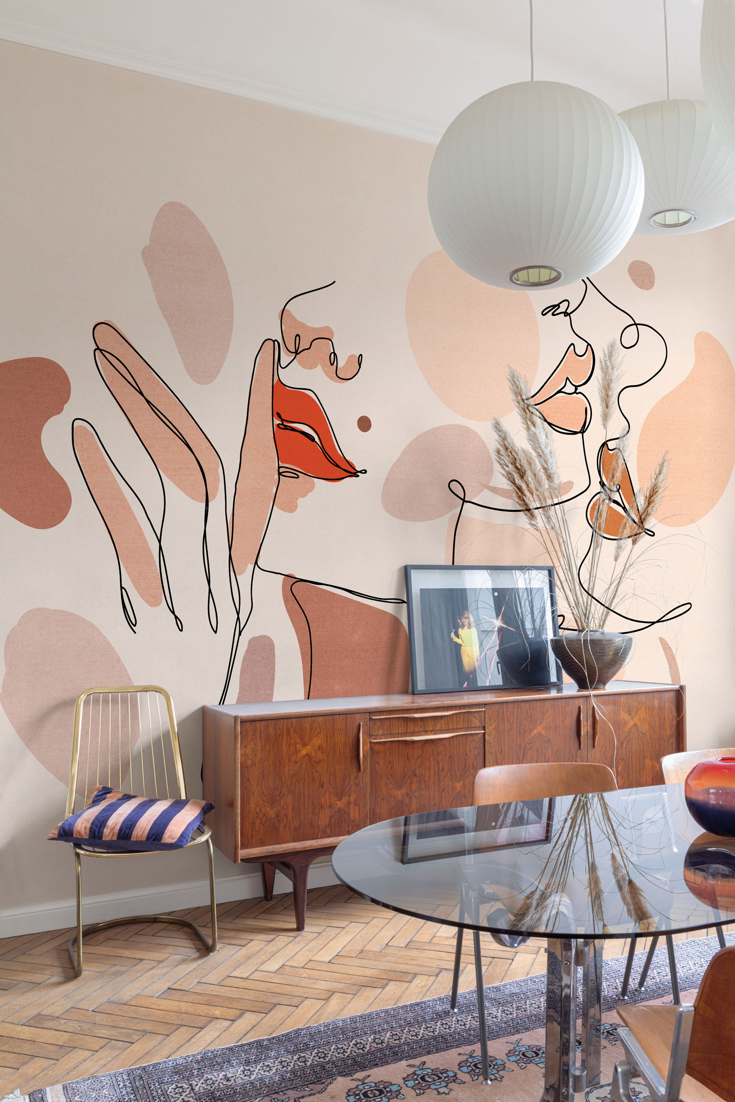 Grafická obrazová vliesová tapeta na zeď, ML2601, Mural Young Edition, Grandeco