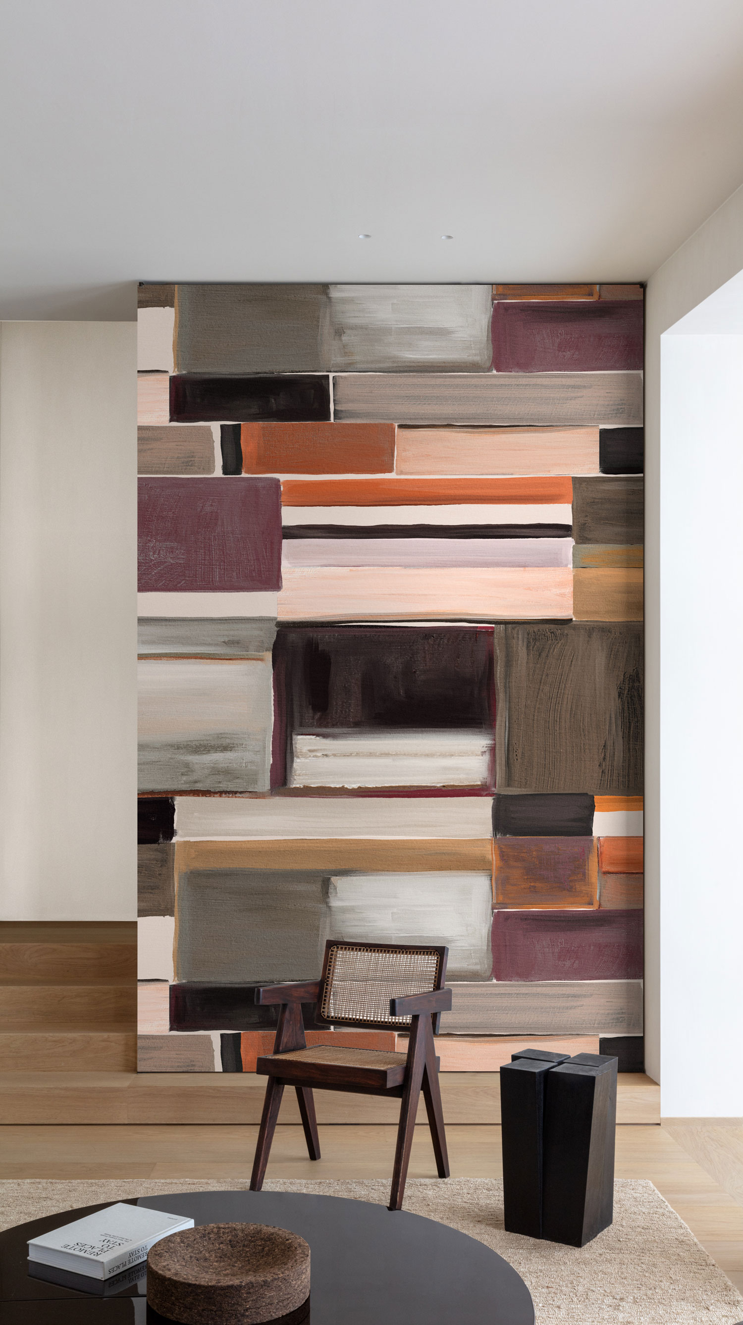 Geometrická vliesová fototapeta na zeď, ML4401, Mural Young Edition, Grandeco