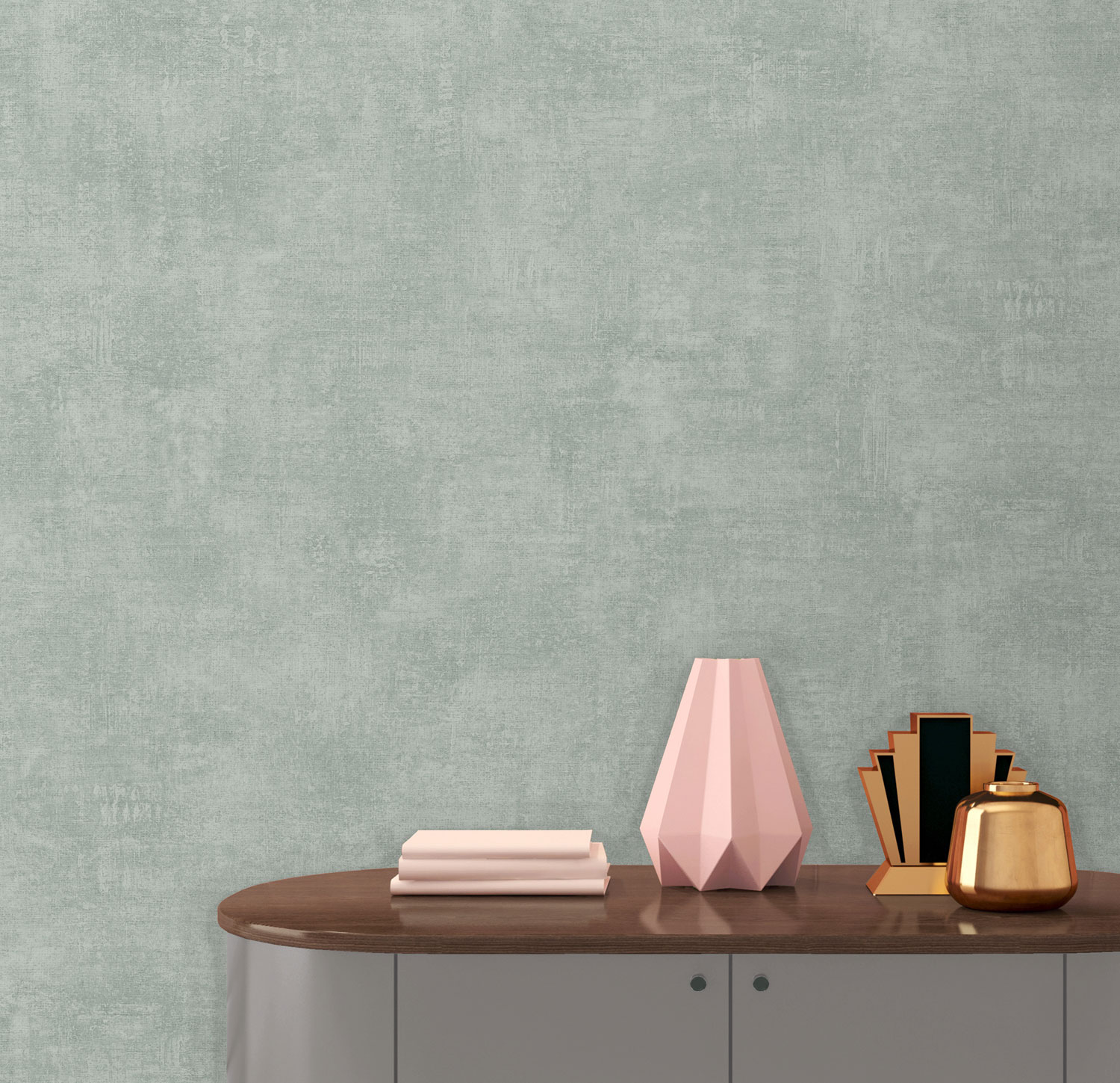 Zelená vliesová tapeta na zeď, imitace látky, A13714, Elegance, Ugepa