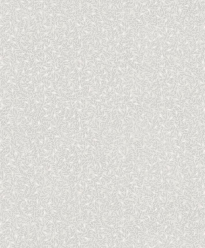 Šedo-bílá vliesová tapeta s větvičkami, M67400, Botanique, Ugepa