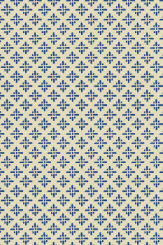 Modro-béžová geometrická vliesová tapeta na zeď,  118579, Joules, Graham&Brown