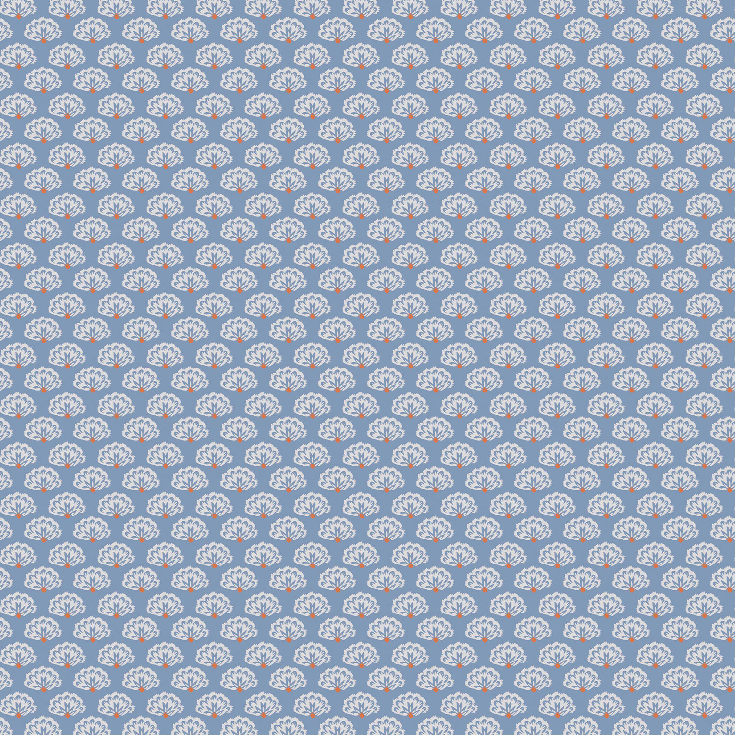 Modro-bílá květinová vliesová tapeta na zeď,  120880, Joules, Graham&Brown