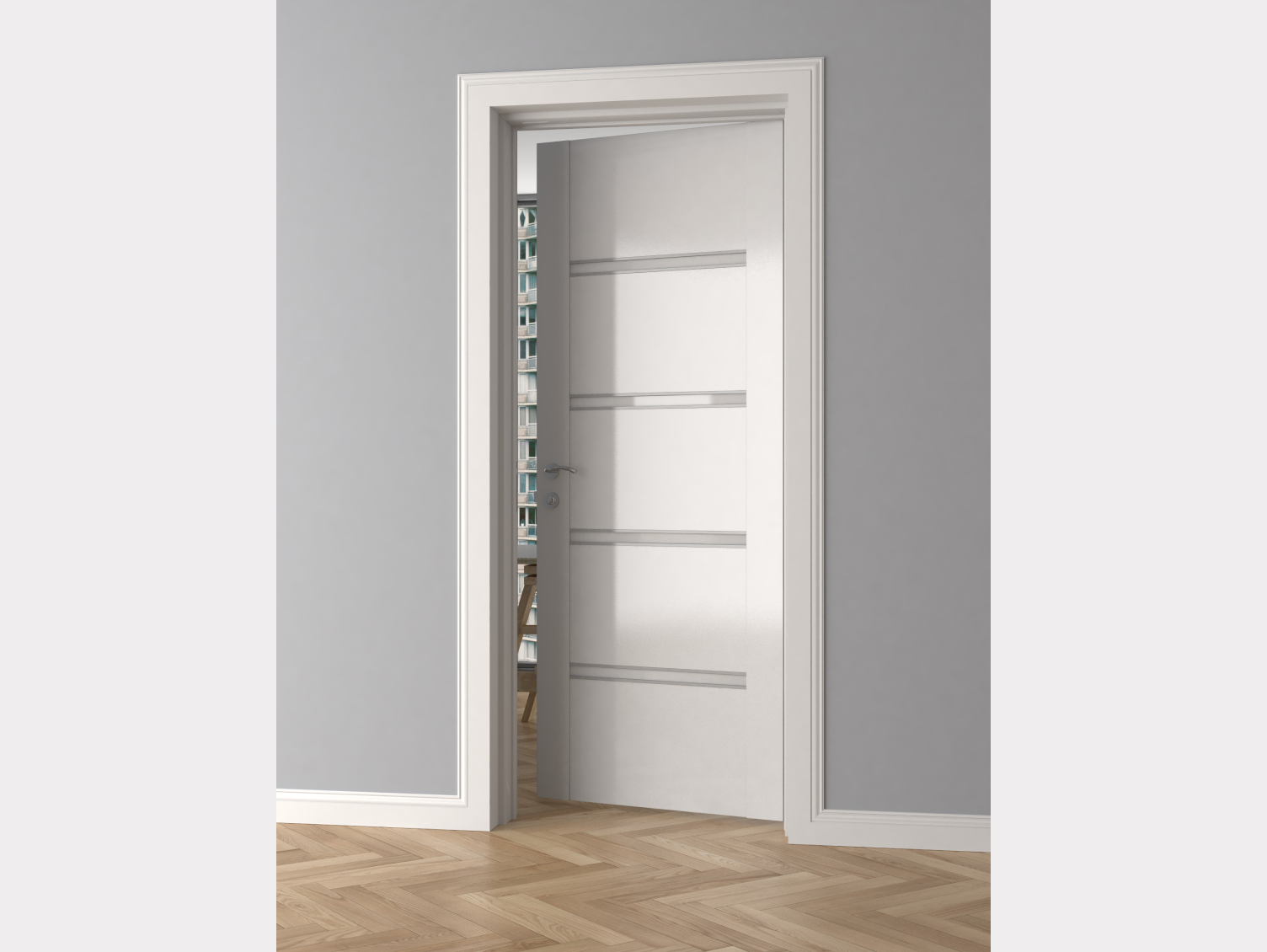 Lišta / rám dveří  MD094E 240x9,4x1,2cm Mardom