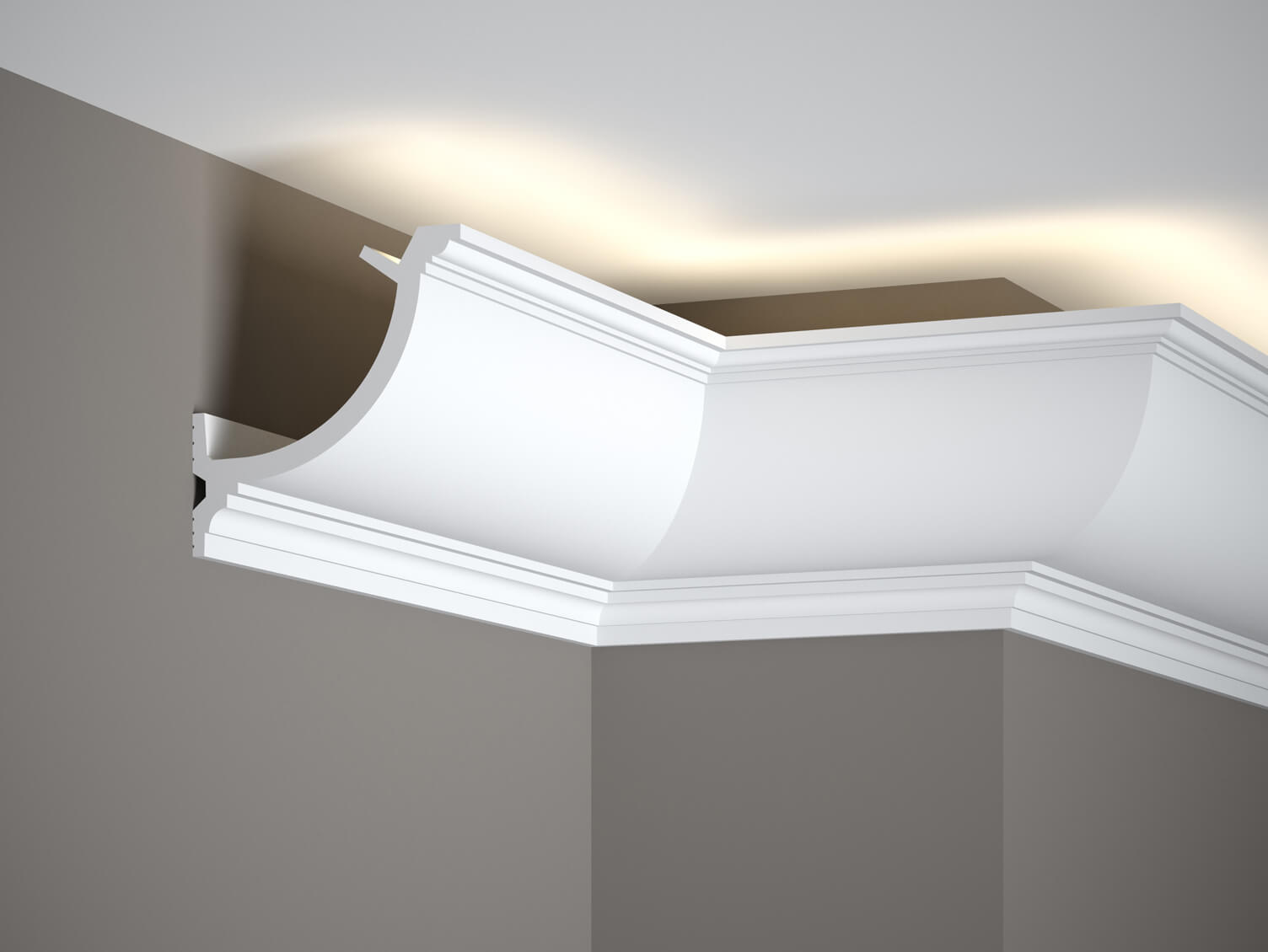 Stropní lišta QL027 200x11x11cm Mardom