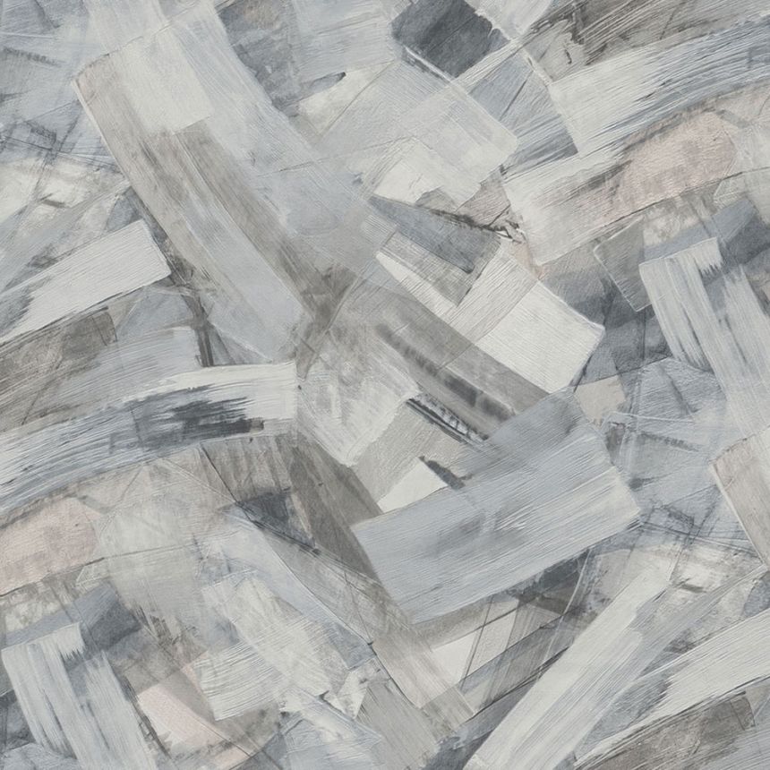 Plastická vliesová tapeta na zeď, imitace stěrky, TI3005, Time 2025, Grandeco