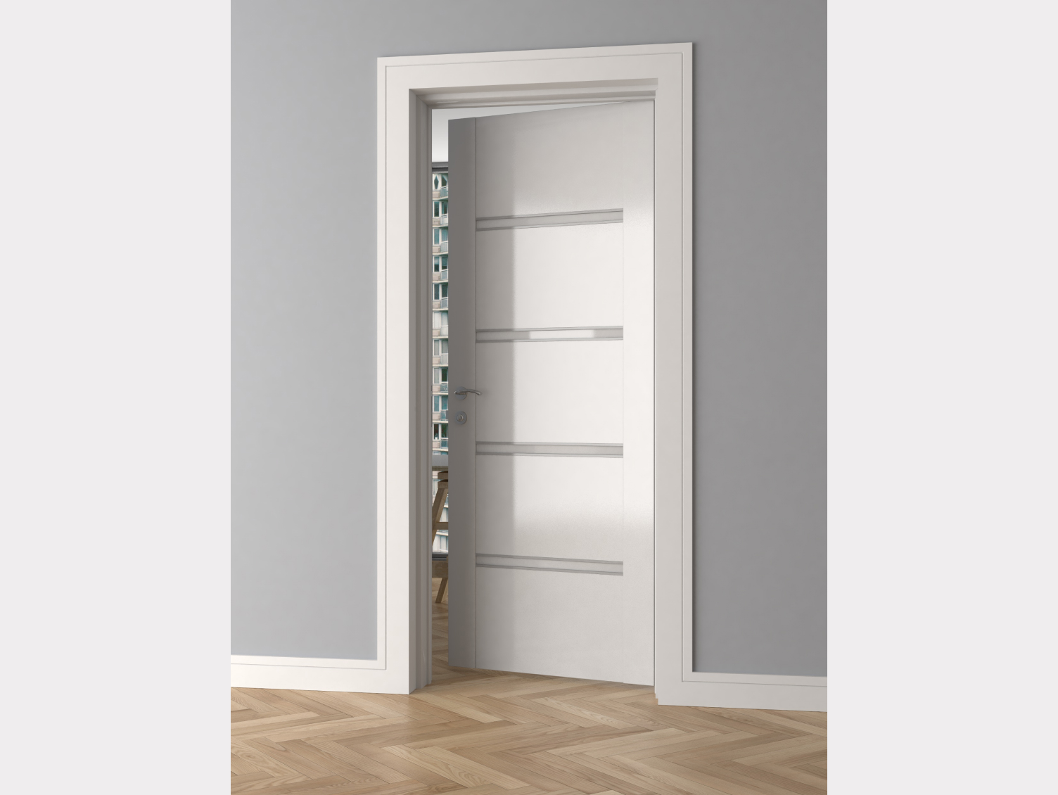 Lišta / rám dveří  MD356E 240x10,8x1,6cm Mardom