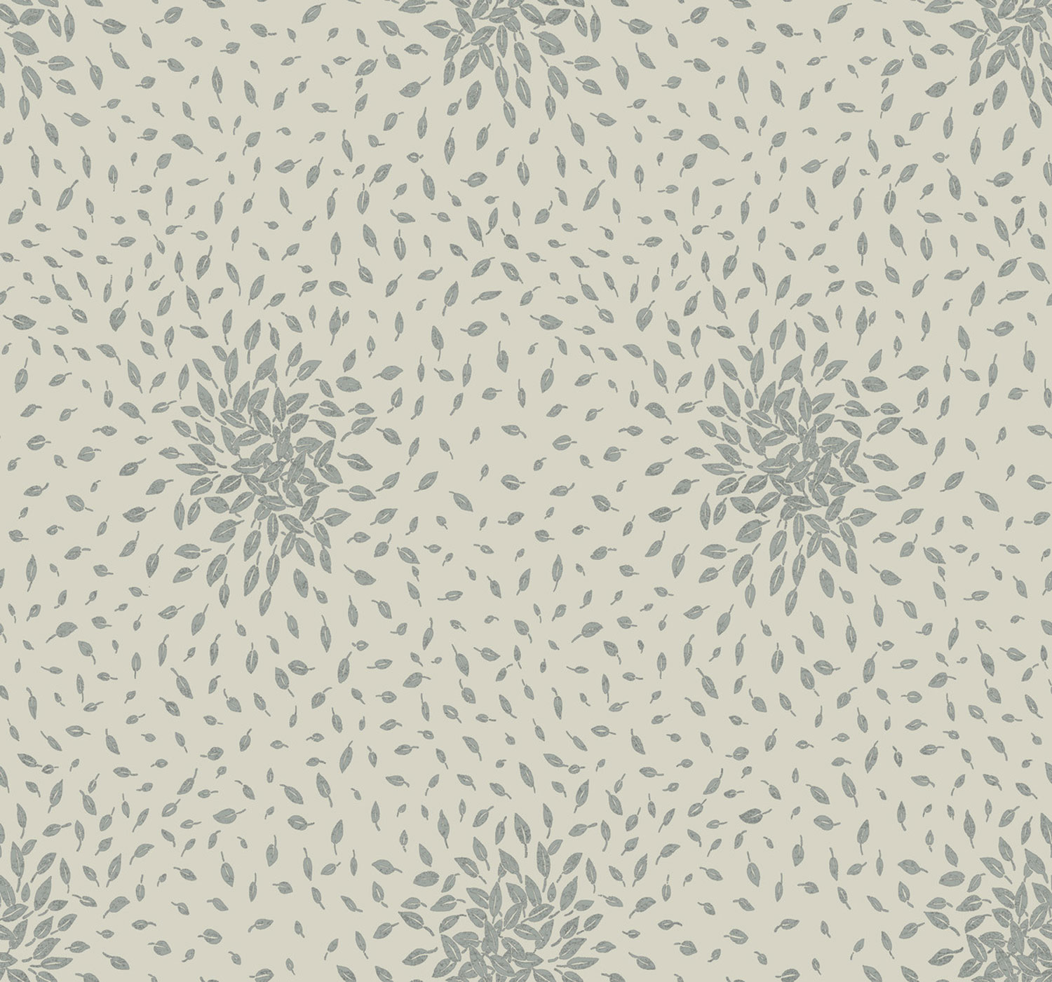 Béžovo-stříbrná vliesová tapeta s listy, MD7105, Modern Metals, York