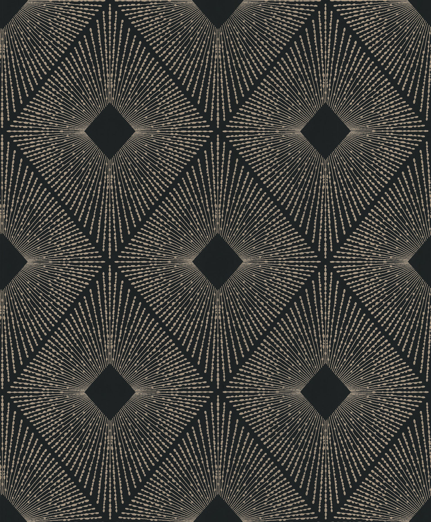 Černo-zlatá geometrická vliesová tapeta na zeď, NW3593, Modern Metals, York