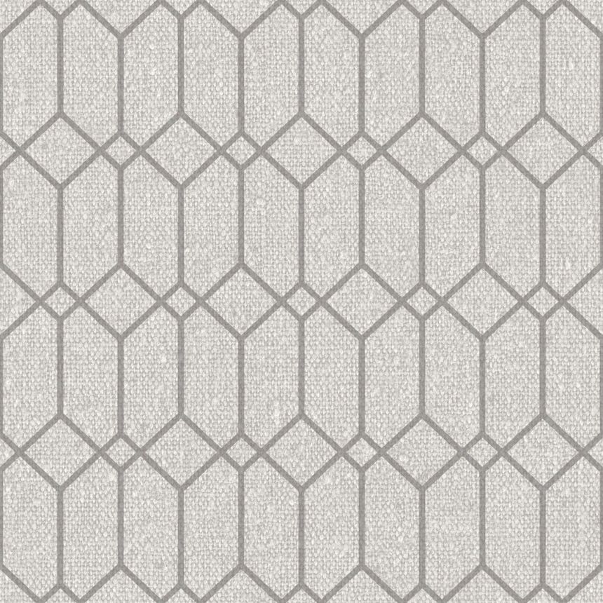 Šedá geometrická vliesová tapeta na zeď, 21122, Cvlto, Cristiana Masi by Parato