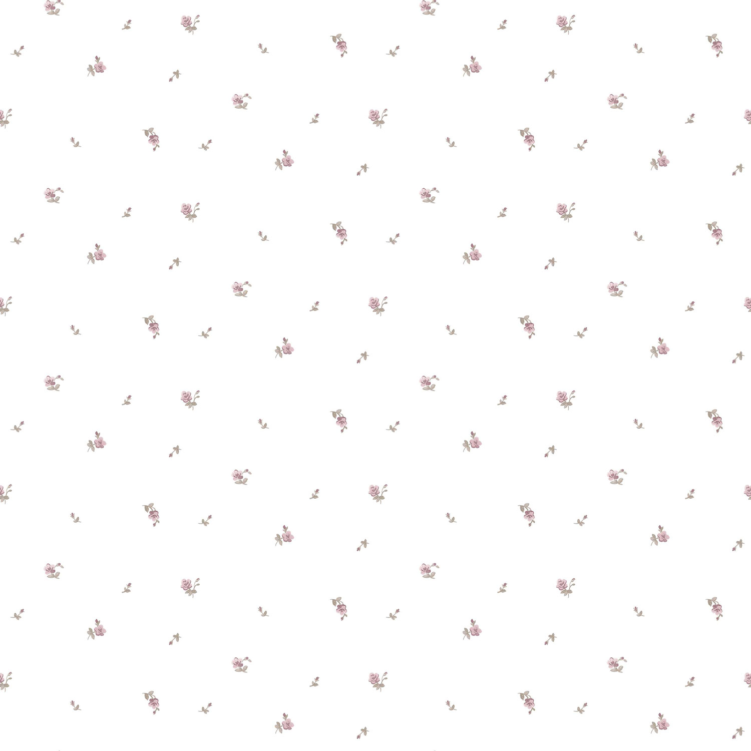 Bílá vliesová květinová tapeta na zeď, 12341, Fiori Country, Parato