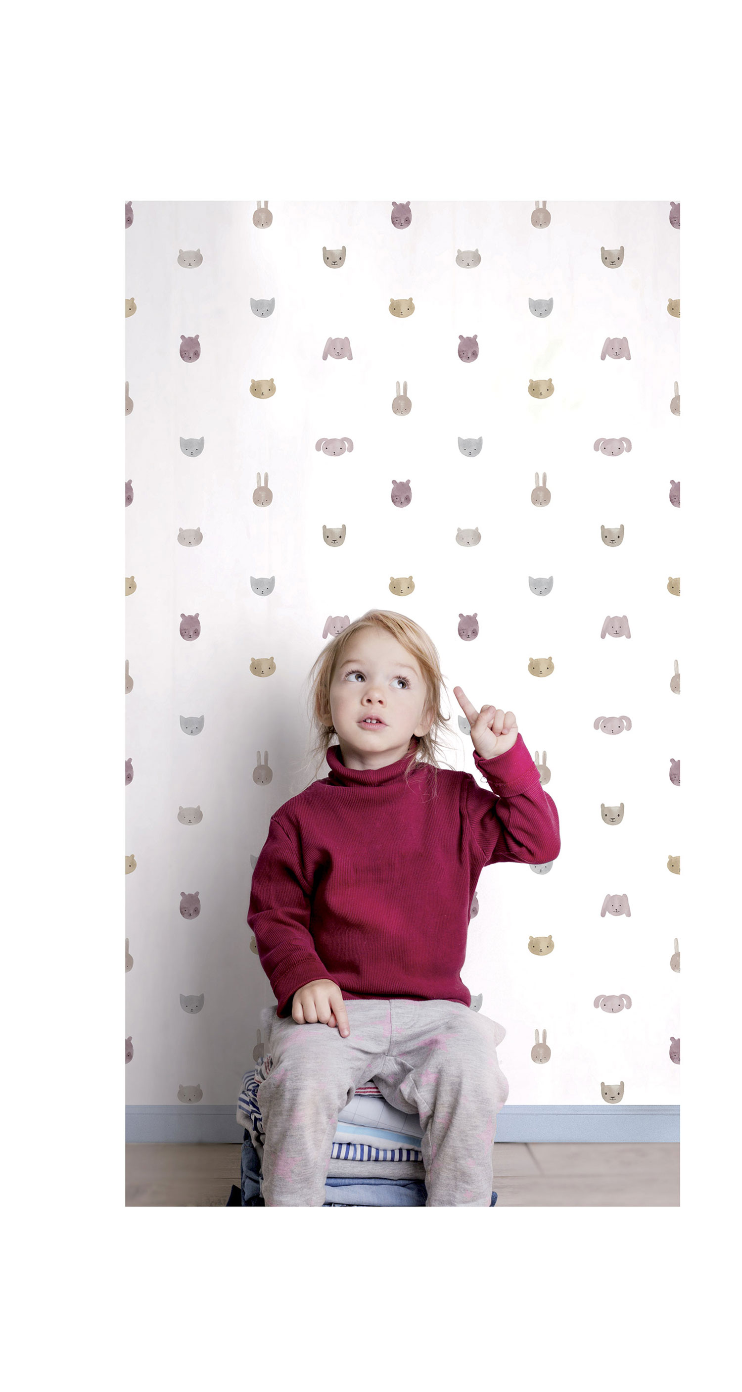 Dětská vliesová tapeta na zeď, zvířátka, 14813, Happy, Parato