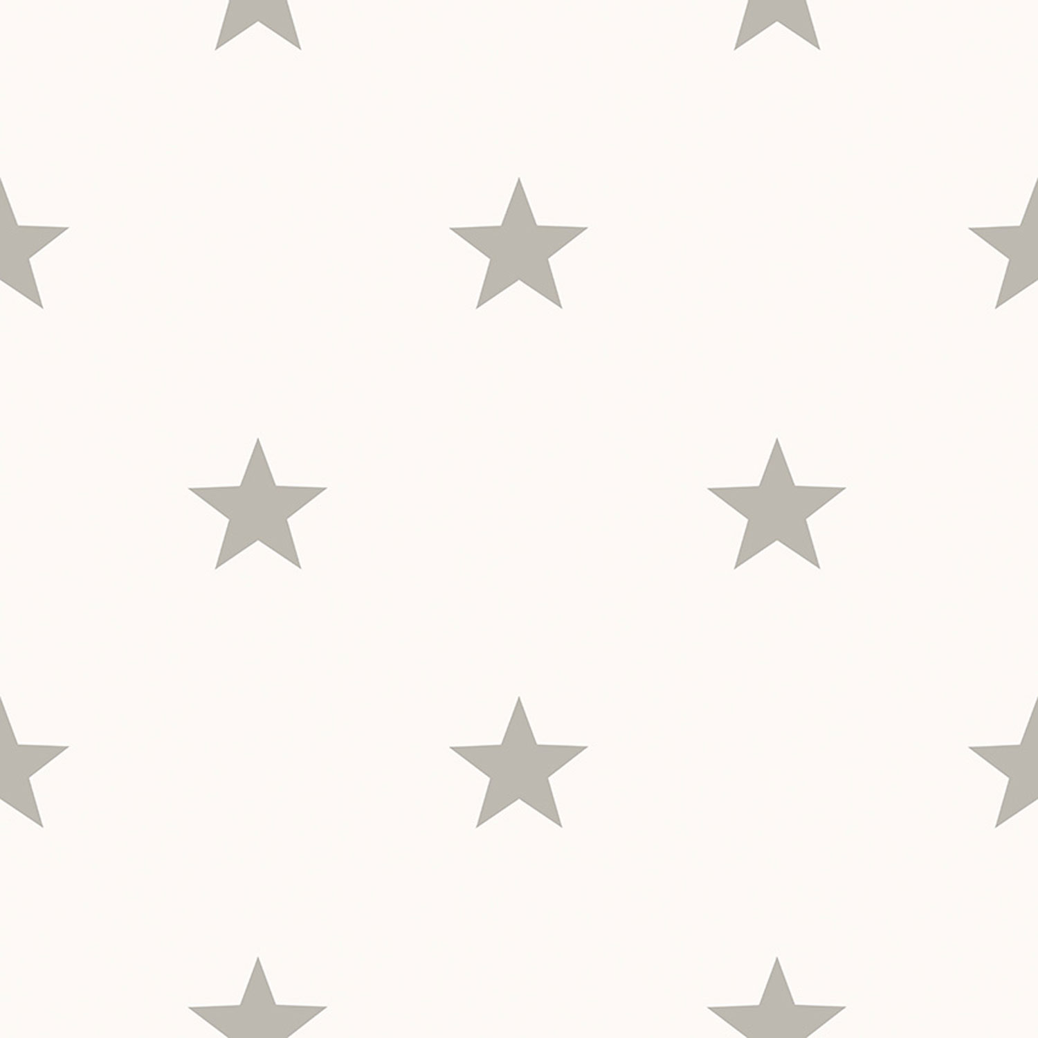 Bílá vliesová tapeta na zeď, stříbrné hvězdy, 16646, Friends & Coffee, Cristiana Masi by Parato 