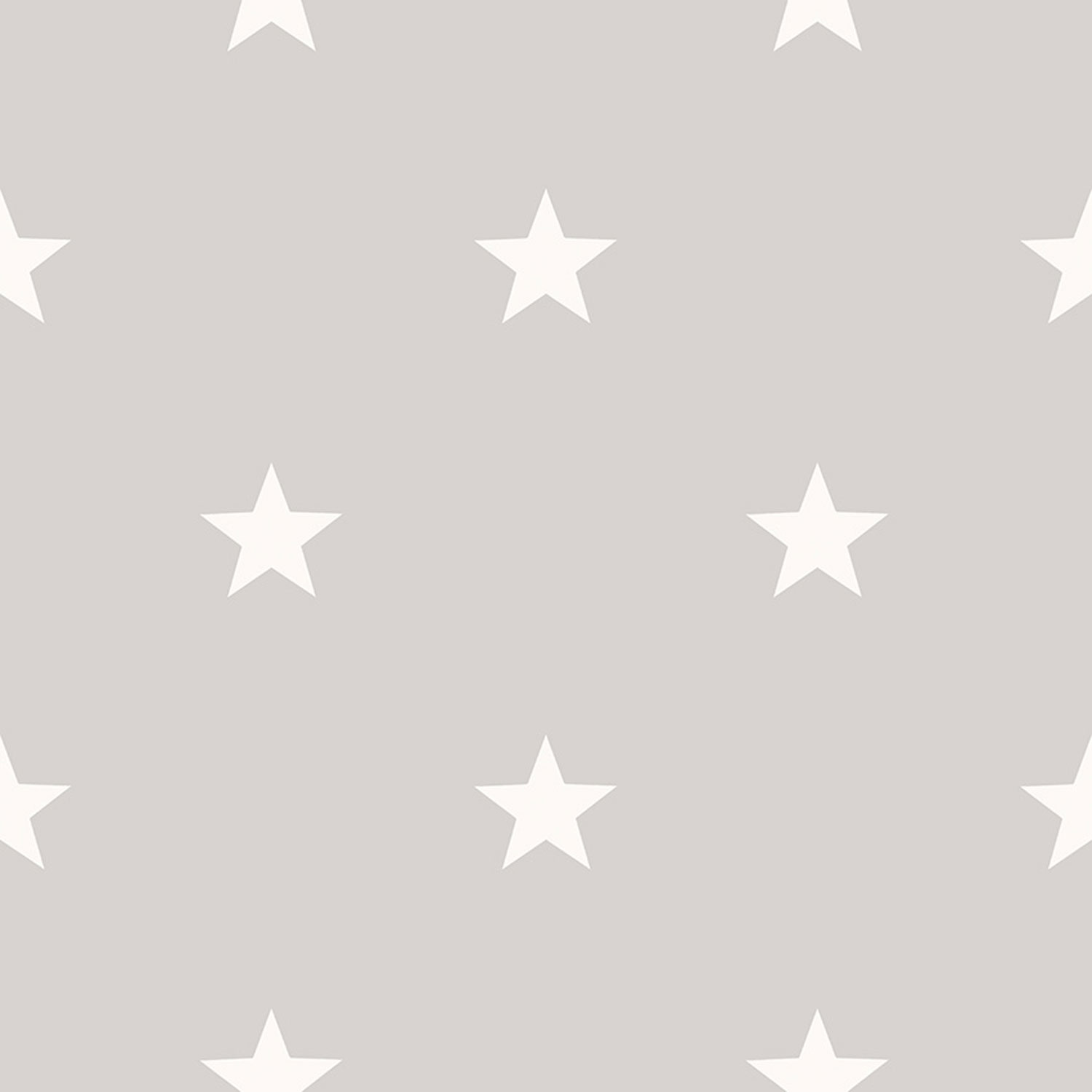 Šedá vliesová tapeta na zeď, bílé hvězdy, 16647, Friends & Coffee, Cristiana Masi by Parato 