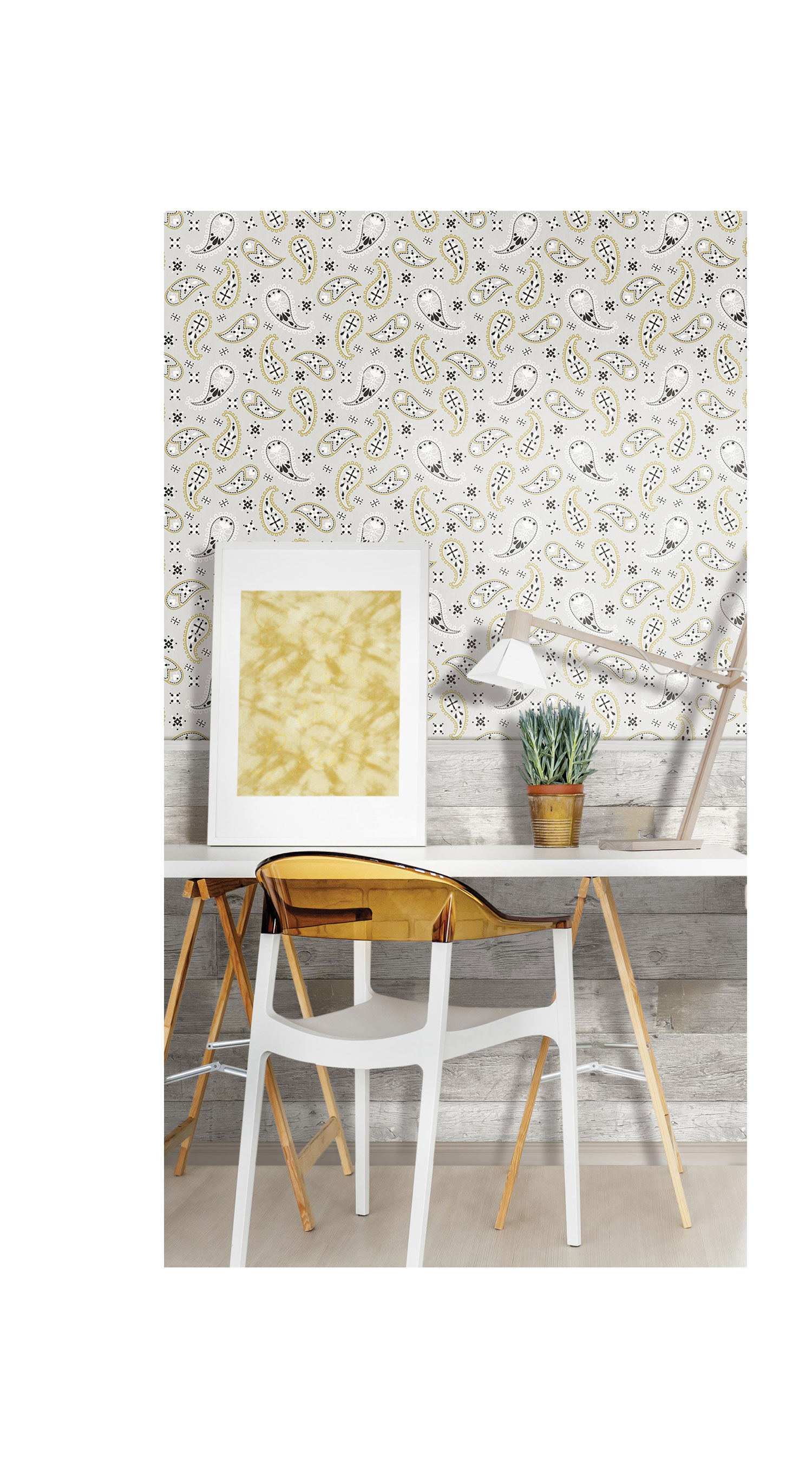 Šedá vliesová tapeta s ornamenty,  16628, Friends & Coffee, Cristiana Masi by Parato 