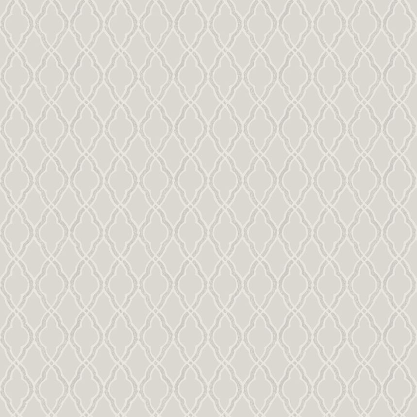 Šedo-krémová zámecká vliesová tapeta na zeď, 28832, Thema, Cristiana Masi by Parato