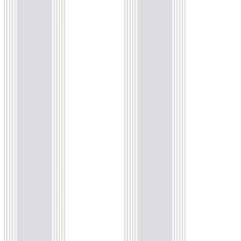 Šedo-bílá vliesová tapeta s  pruhy, 28870, Thema, Cristiana Masi by Parato 