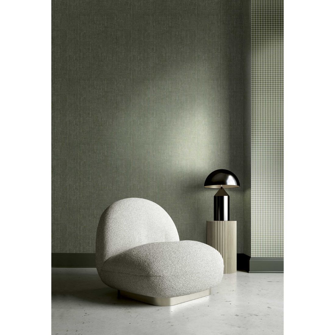 Šedá proužková vliesová tapeta na zeď, 28891, Thema, Pictura, Cristiana Masi by Parato 