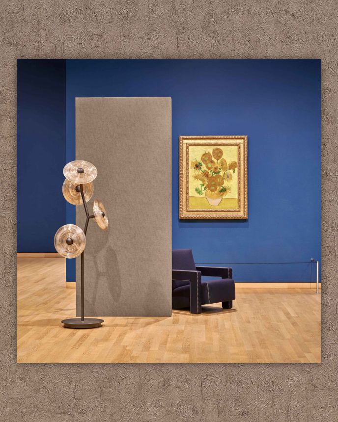 Luxusní šedá vliesová tapeta na zeď, 5028500, Van Gogh III, BN Walls