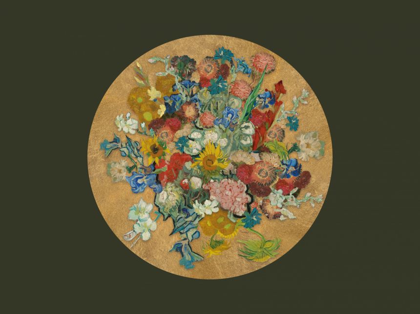 Obrazová vliesová tapeta na zeď, květiny, 5028604 DX,  Van Gogh III,  BN Walls