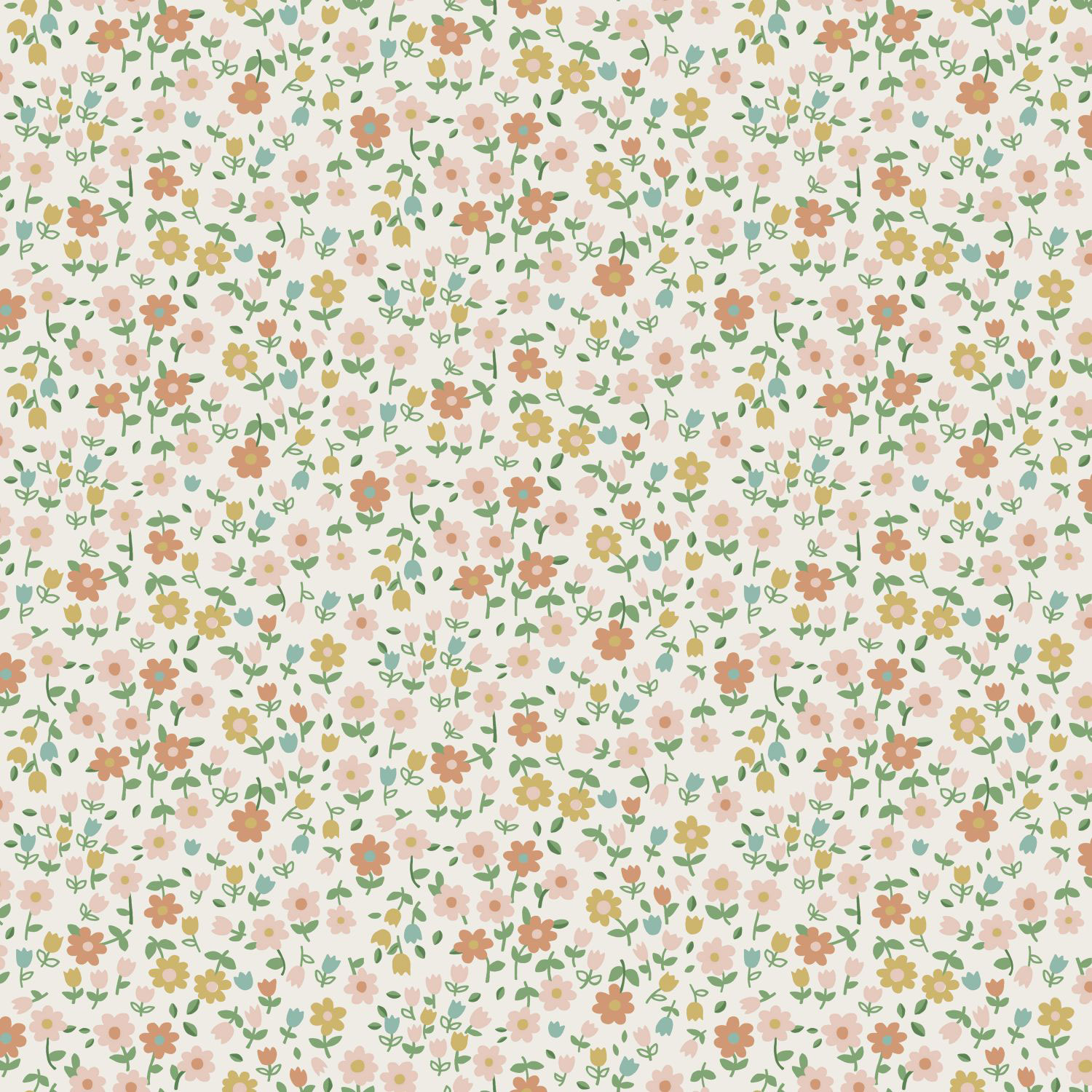 Dětská květinová vliesová tapeta na zeď, 139467, To the Moon and Back, Esta Home