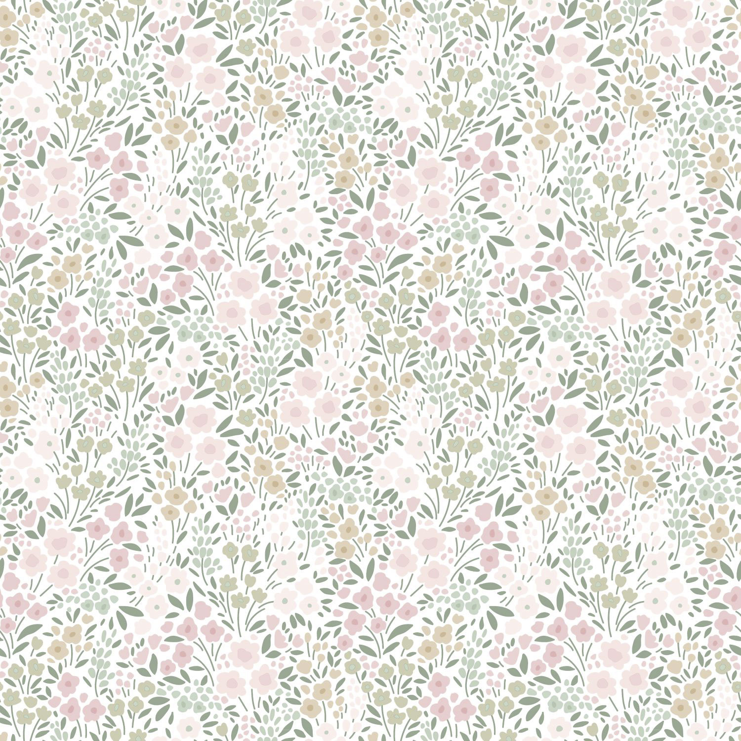 Dětská květinová vliesová tapeta na zeď, 139532, To the Moon and Back, Esta Home