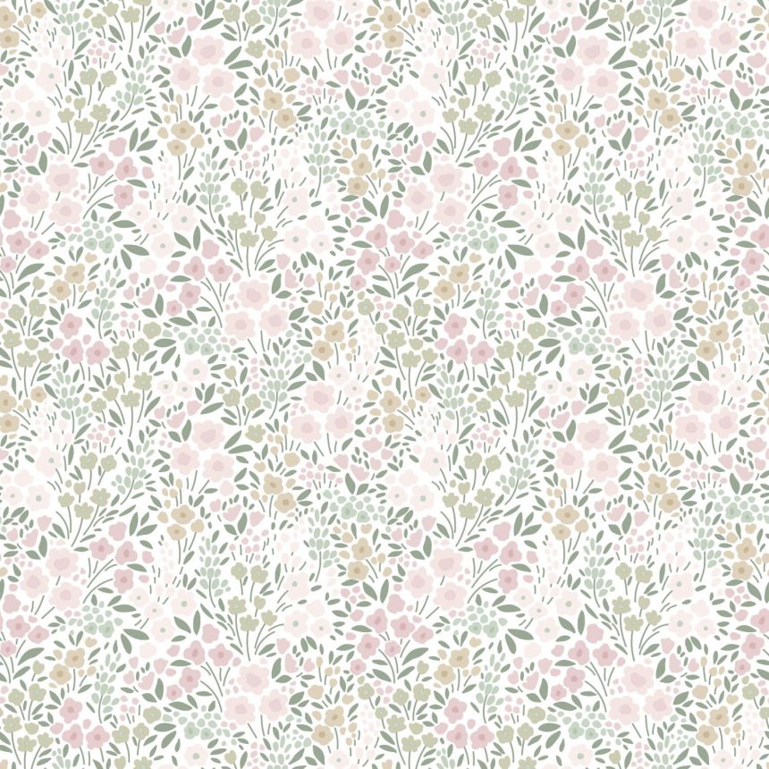 Dětská květinová vliesová tapeta na zeď, 139532, To the Moon and Back, Esta Home