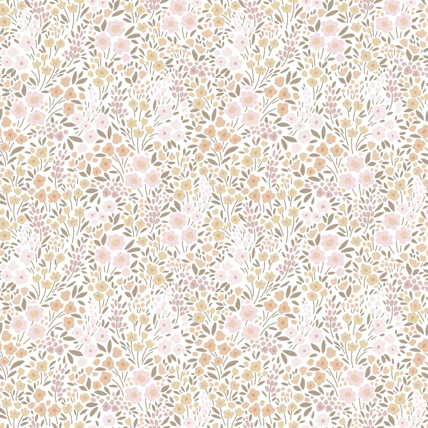 Dětská květinová vliesová tapeta na zeď, 139533, To the Moon and Back, Esta Home