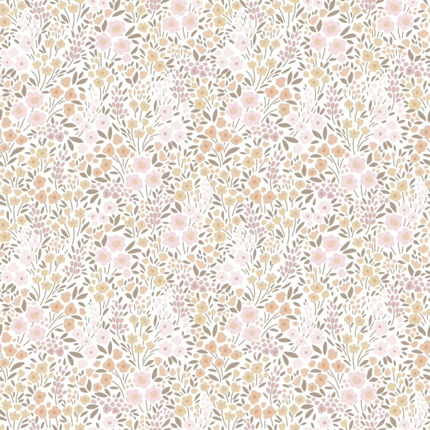 Dětská květinová vliesová tapeta na zeď, 139533, To the Moon and Back, Esta Home