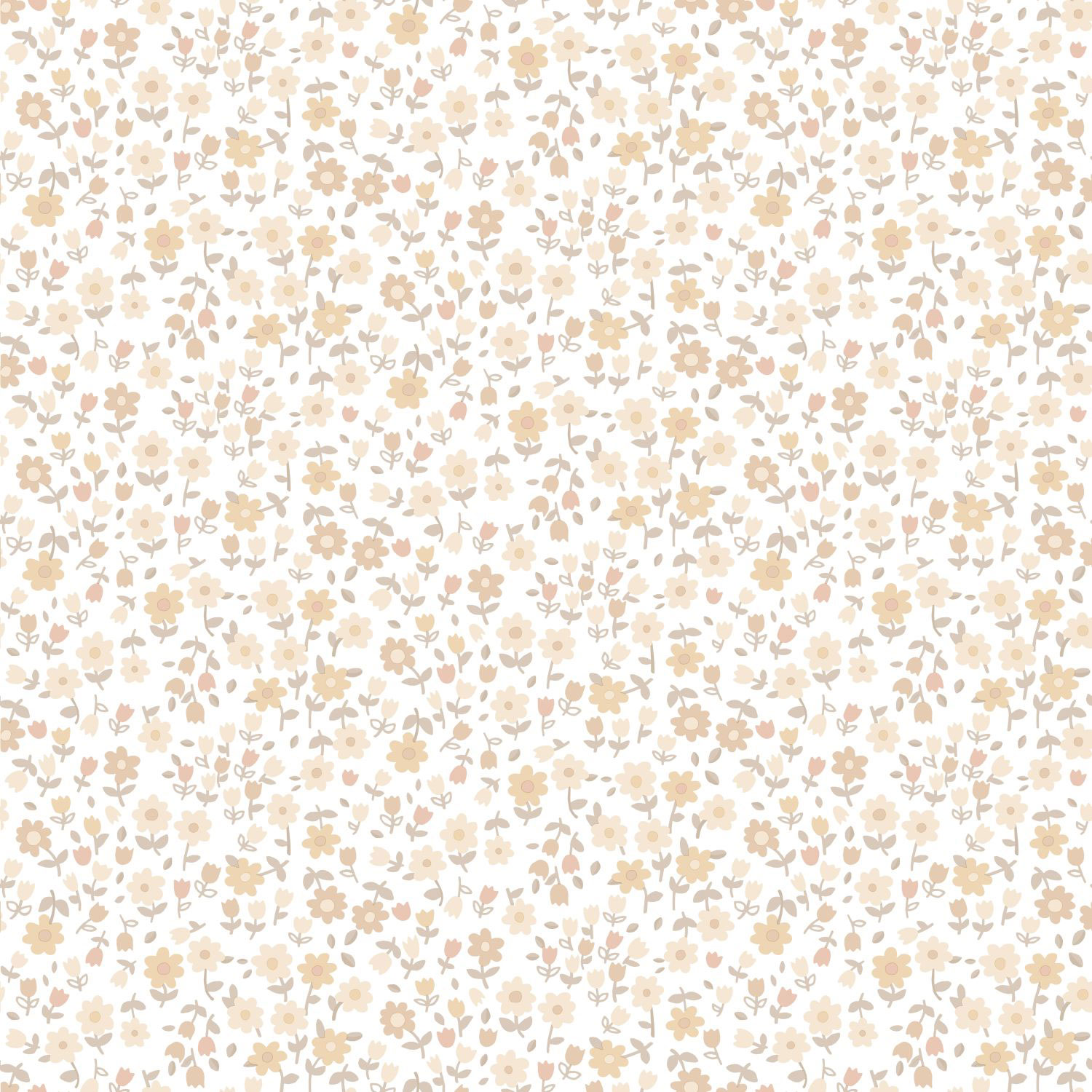 Dětská květinová vliesová tapeta na zeď, 139578, To the Moon and Back, Esta Home