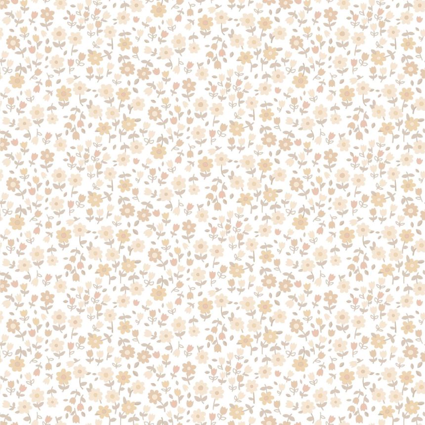 Dětská květinová vliesová tapeta na zeď, 139578, To the Moon and Back, Esta Home